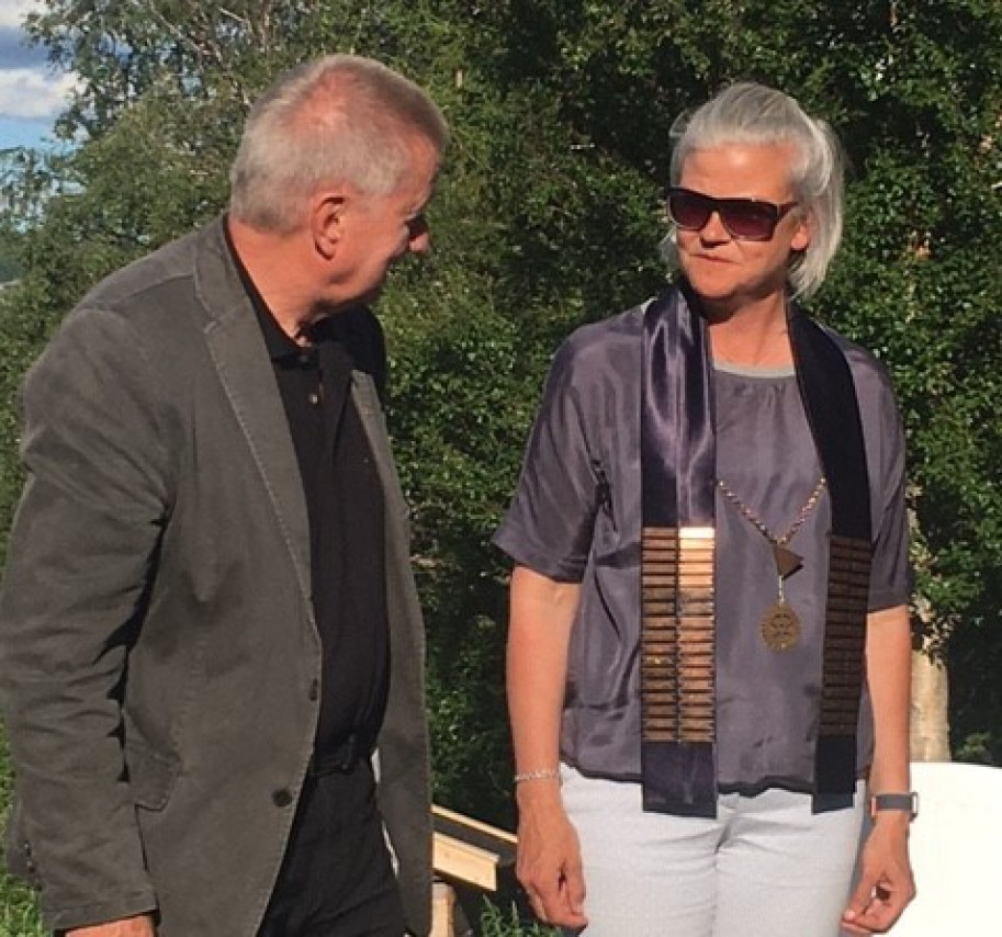 Presidentskifte 2021-2022 Kjell Magnus og Sophie